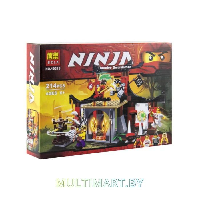 Конструктор Bela Ninja (Ниндзя) Решающее сражение Додзе (10319)